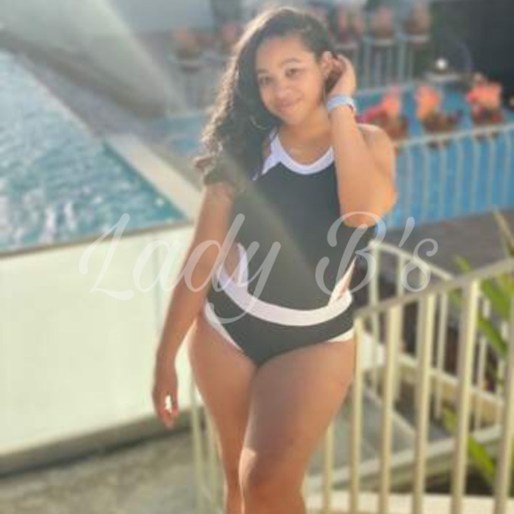 Cut-Out Side One Piece Swimsuit